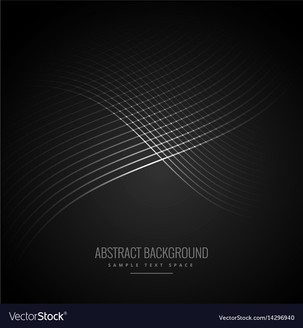 Dark background with shiny flowing lines