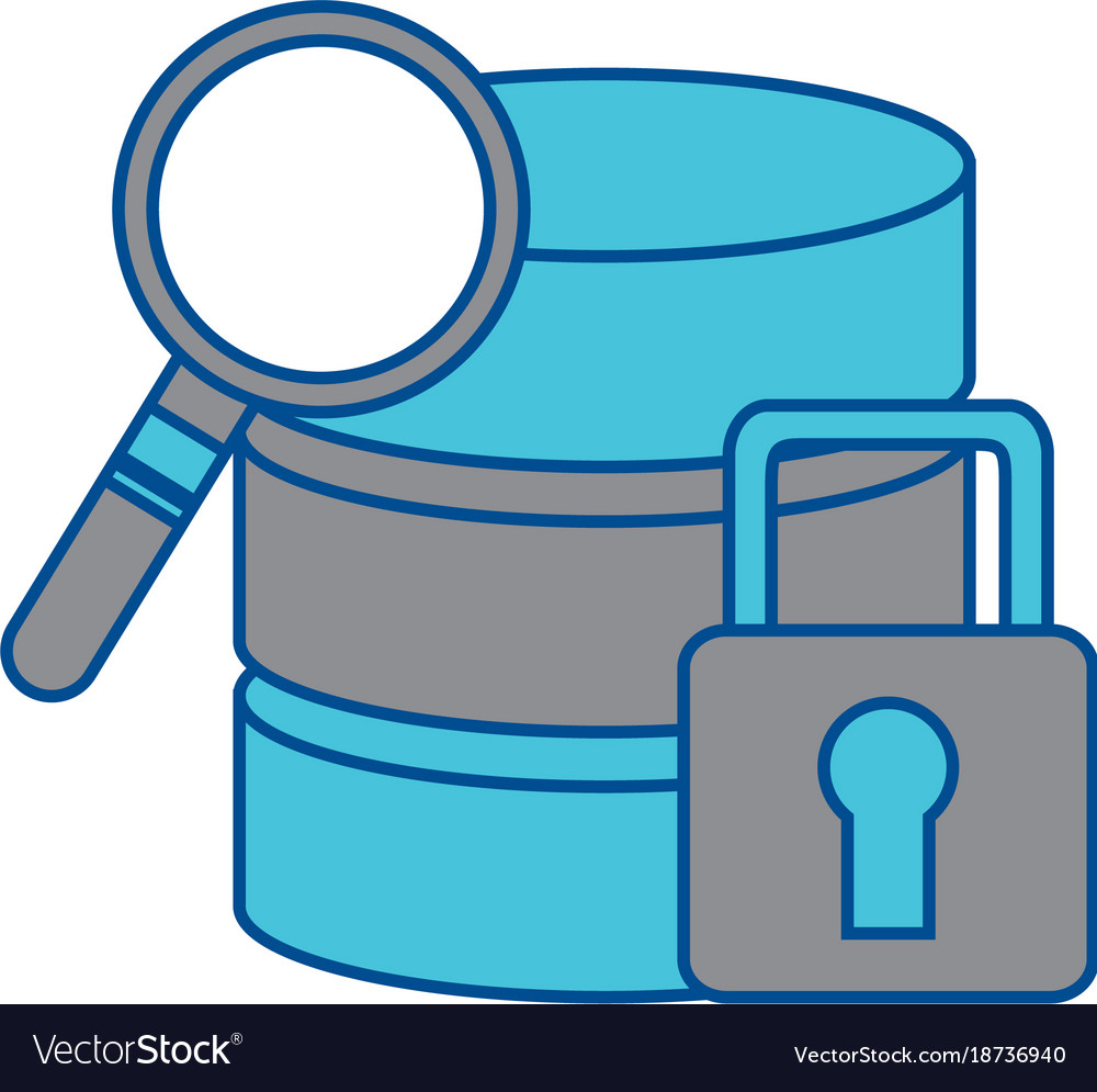Data base server security magnifier search hosting
