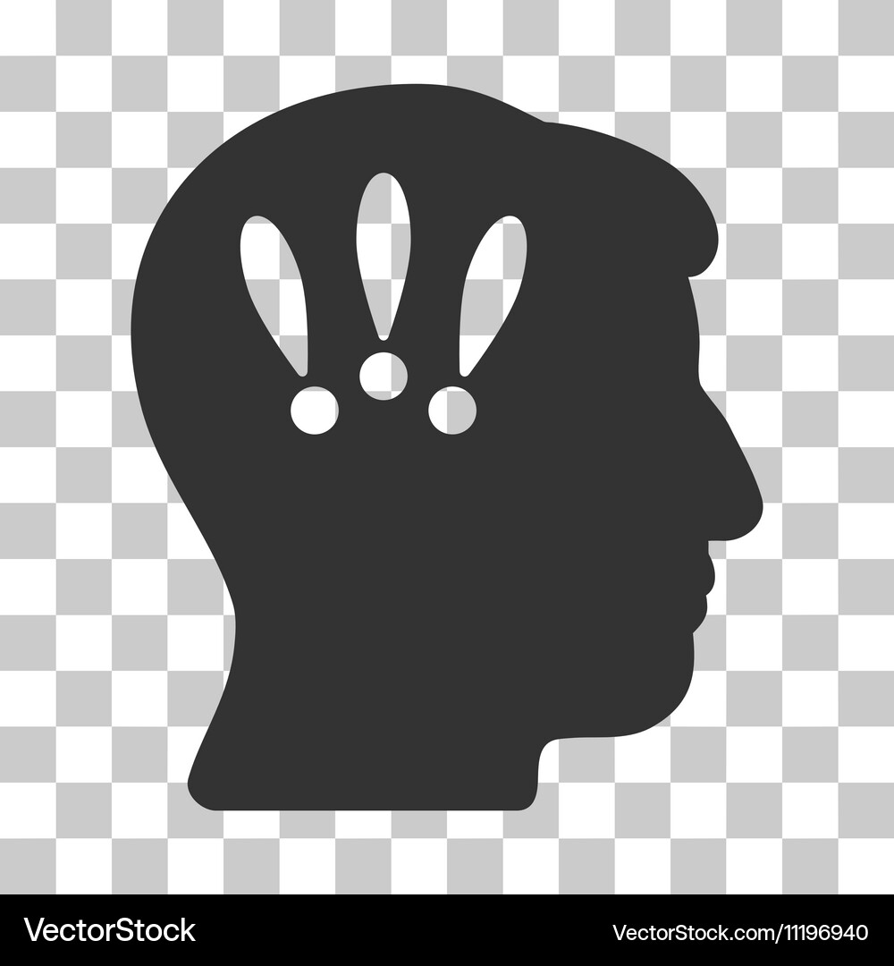 Head problems icon Royalty Free Vector Image - VectorStock