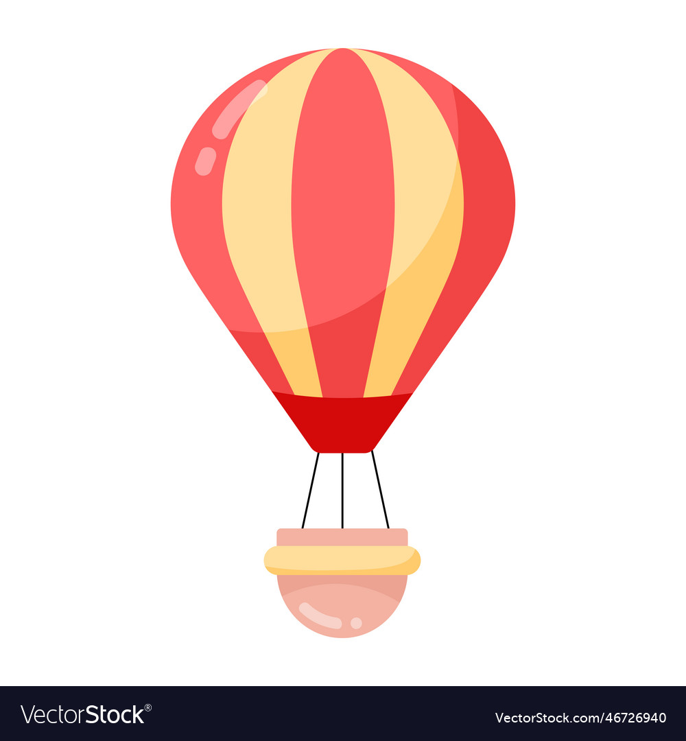 Hot balloon Royalty Free Vector Image - VectorStock