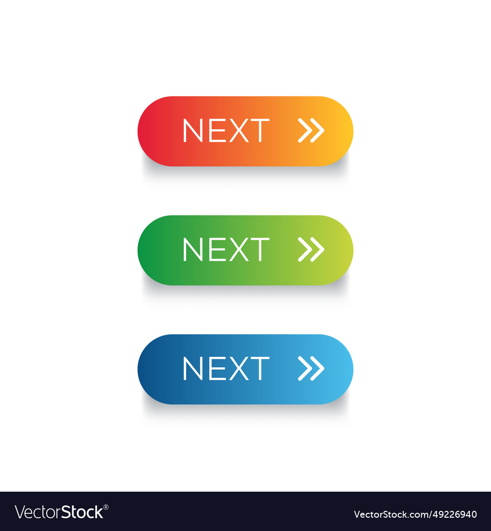 Nächster Web-Taste oder Tasten mit Pfeil vector image Nächster Web-Taste oder Tasten mit Pfeil