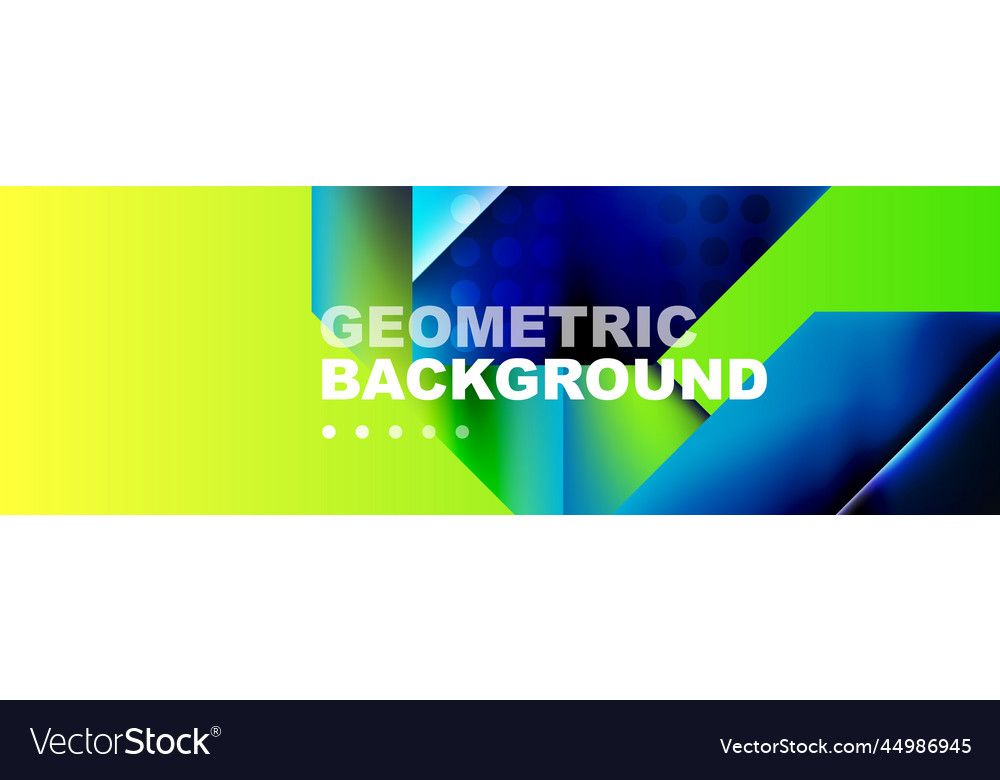 Abstract background with geometric elements Vector Image