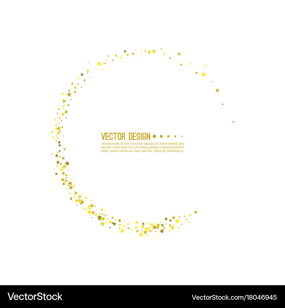 Abstract background with starry Royalty Free Vector Image