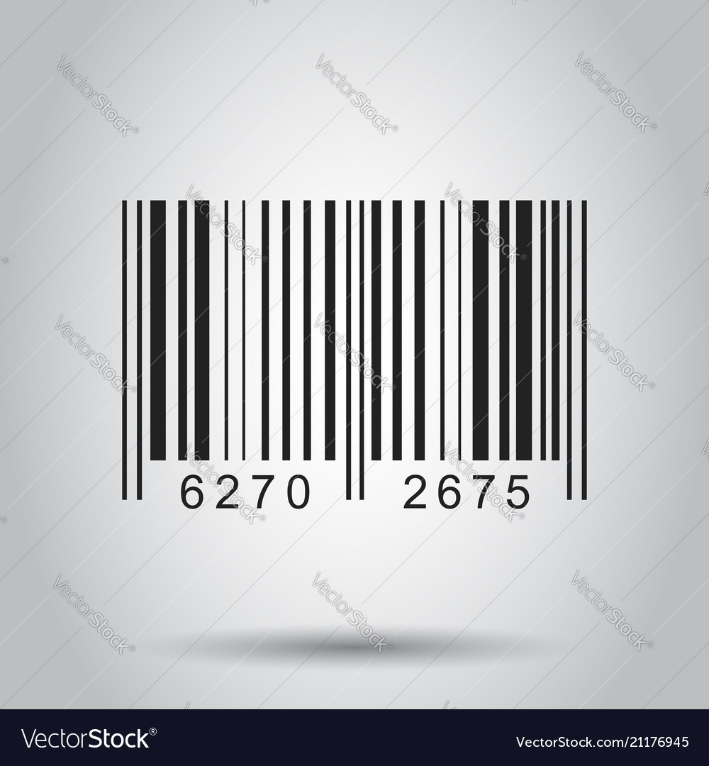 Barcode product distribution icon business