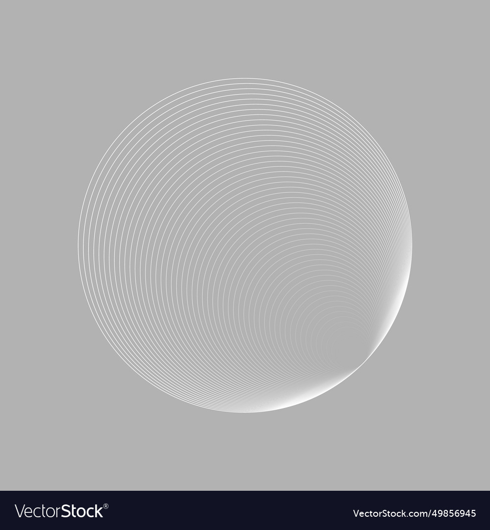 Concentric circle elements element for graphic vector image Concentric circle elements element for graphic