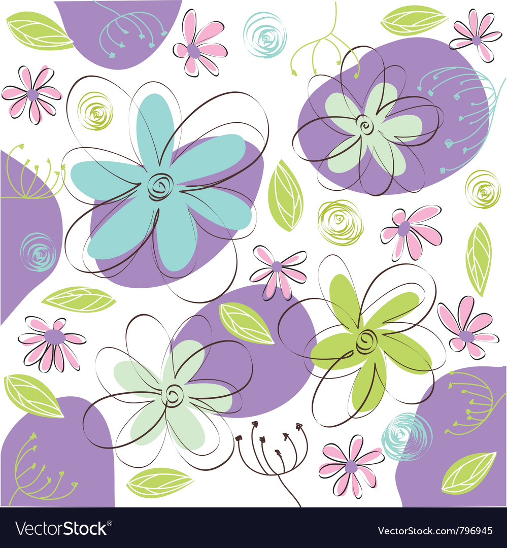 Floral Easter Card