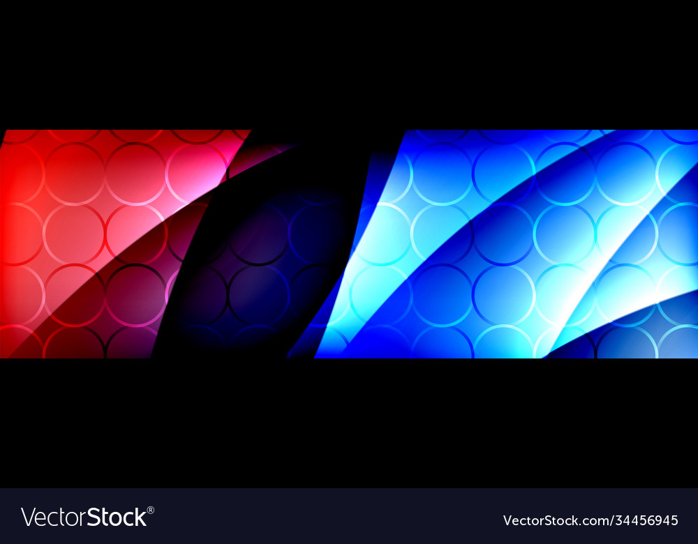Fluid gradient neon color waves abstract vector image Fluid gradient neon color waves abstract