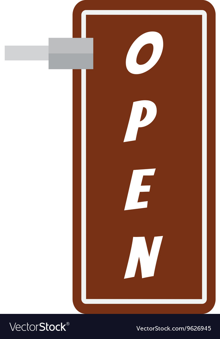 Open sign