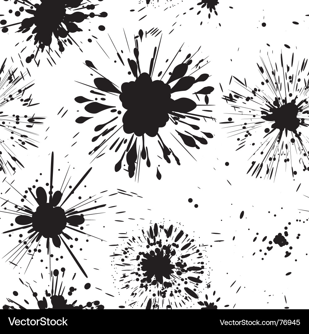 Splash background seamless Royalty Free Vector Image