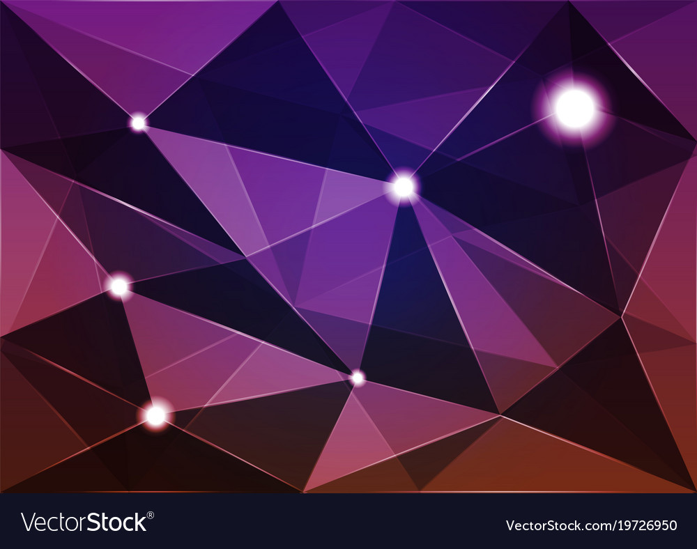 Abstract background polygon