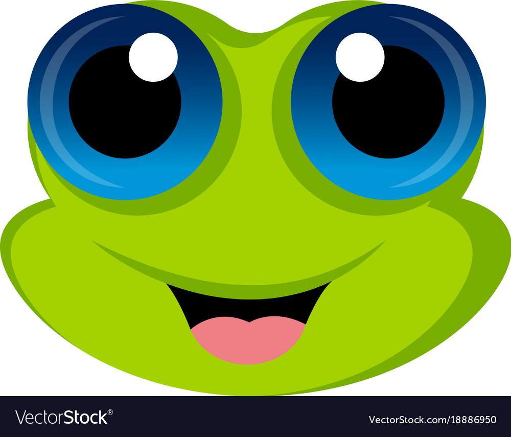 Avatar of a frog Royalty Free Vector Image - VectorStock