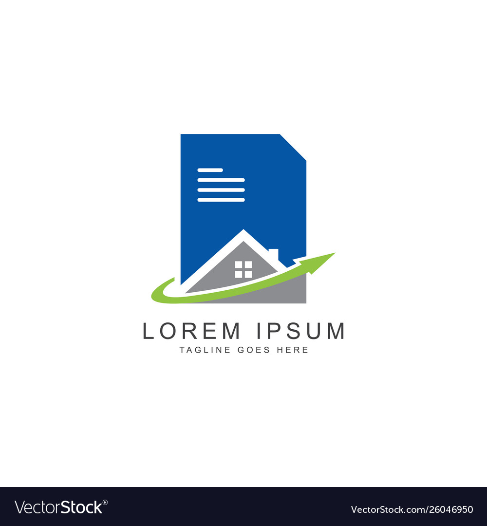 Document home logo template