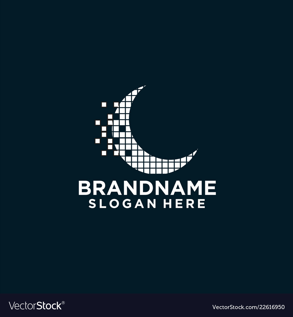 Moon logo design