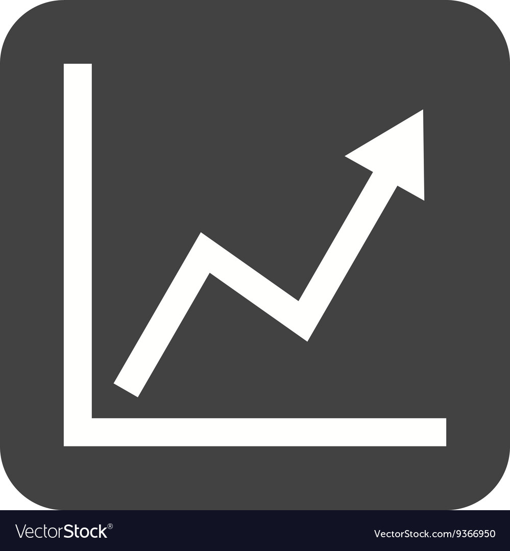 Rising line graph