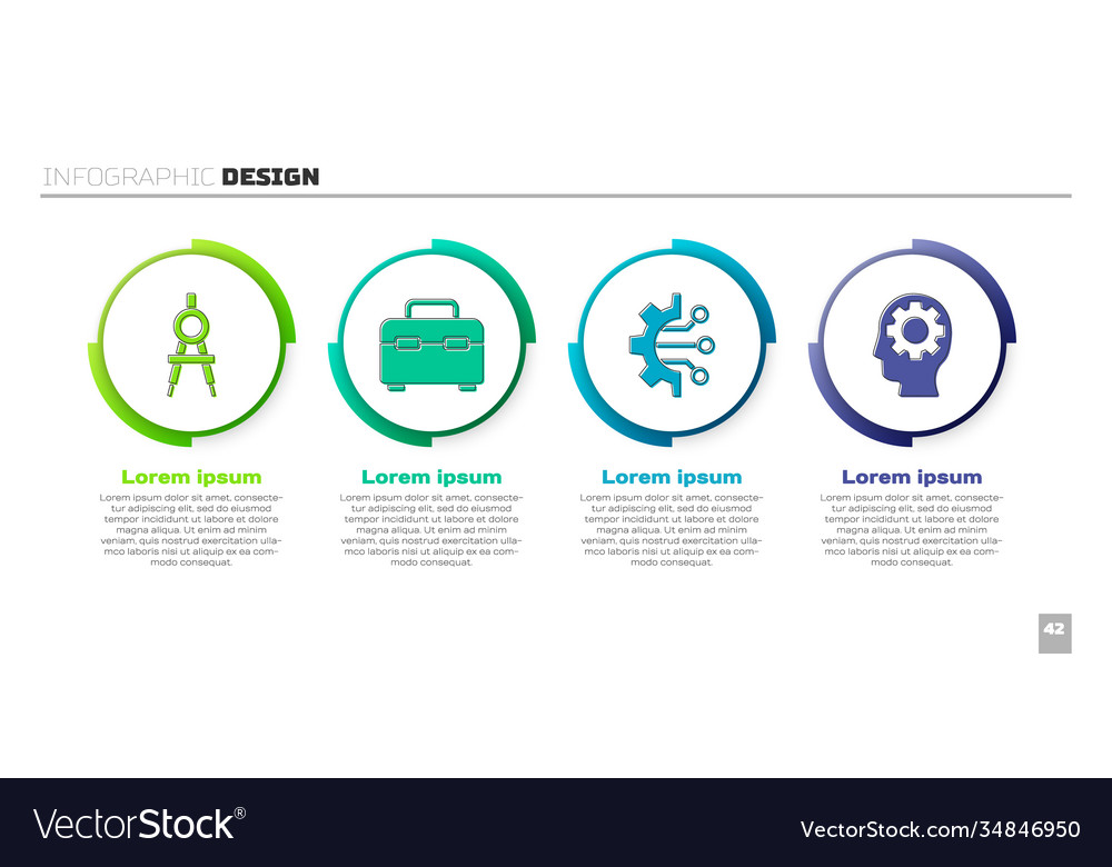 Set drawing compass toolbox algorithm and human vector image Set drawing compass toolbox algorithm and human