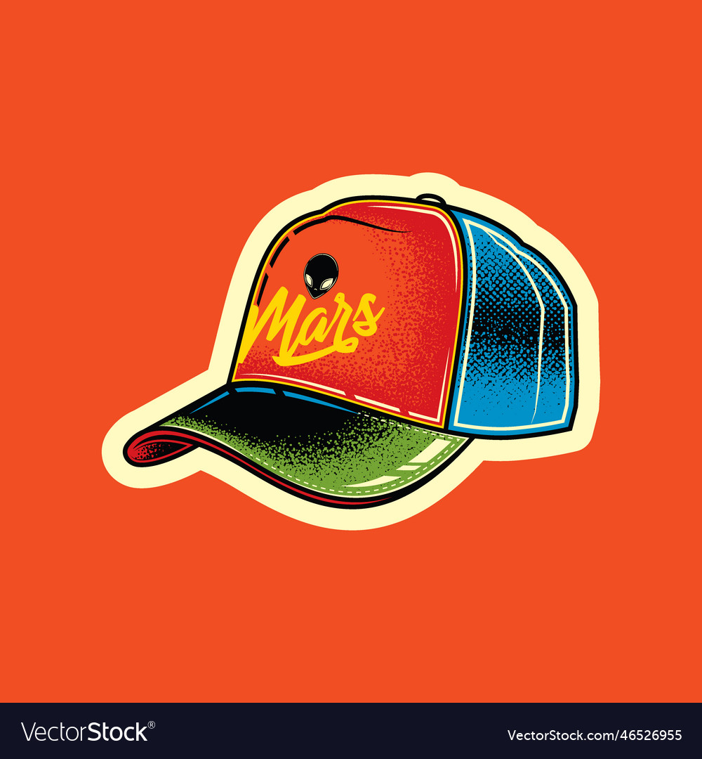 Baseball cap Royalty Free Vector Image VectorStock