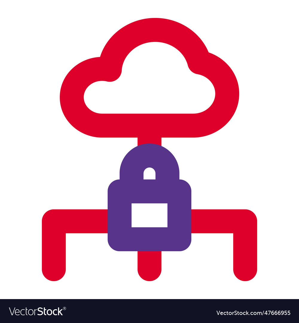 Cloud server used to execute apps and store data