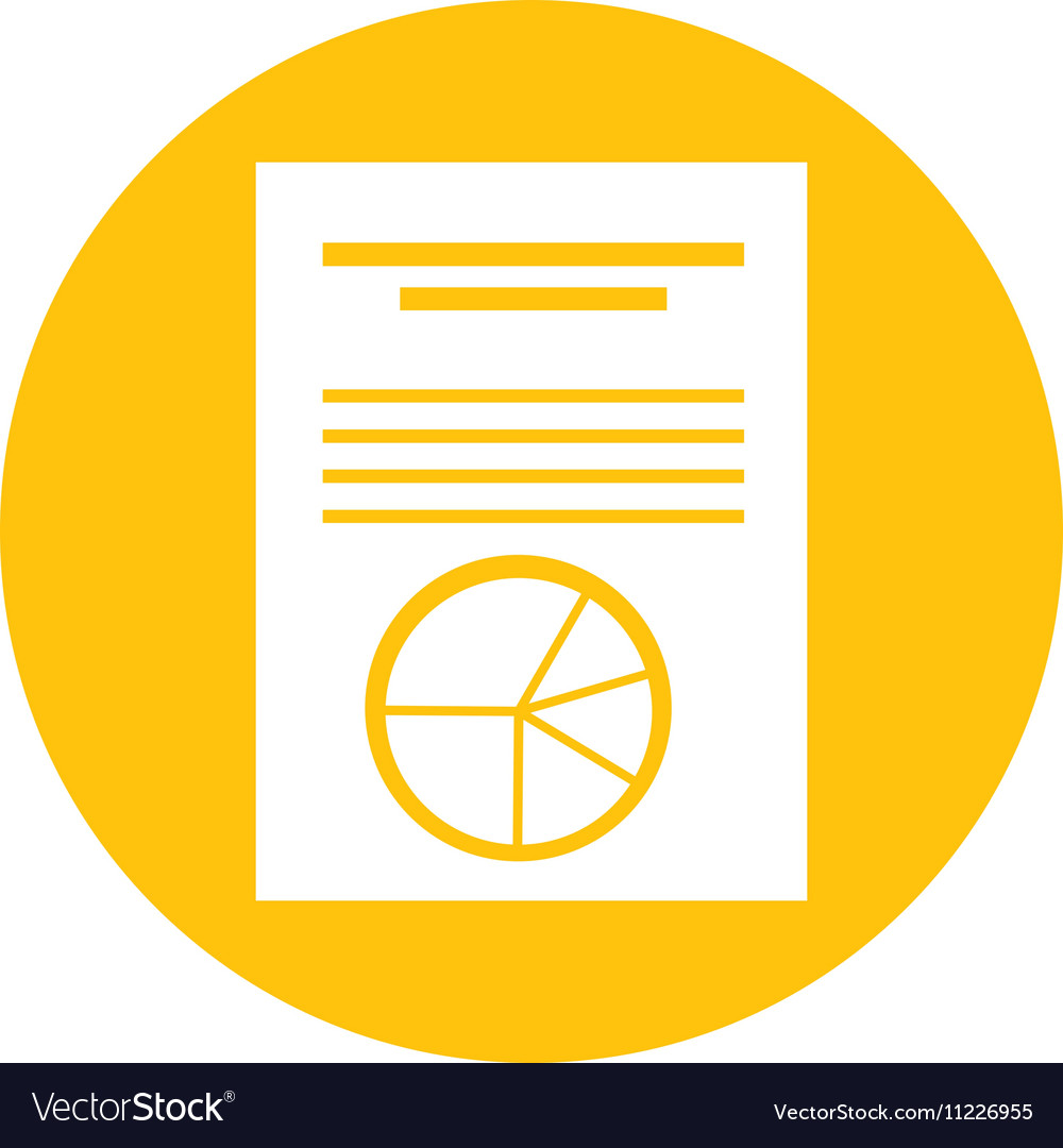 Document file format isolated icon