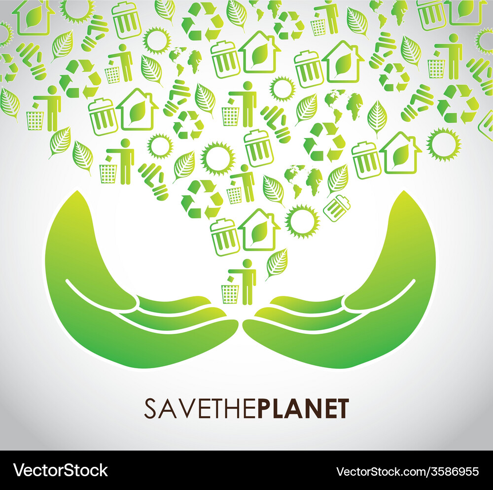 Eco label Royalty Free Vector Image - VectorStock