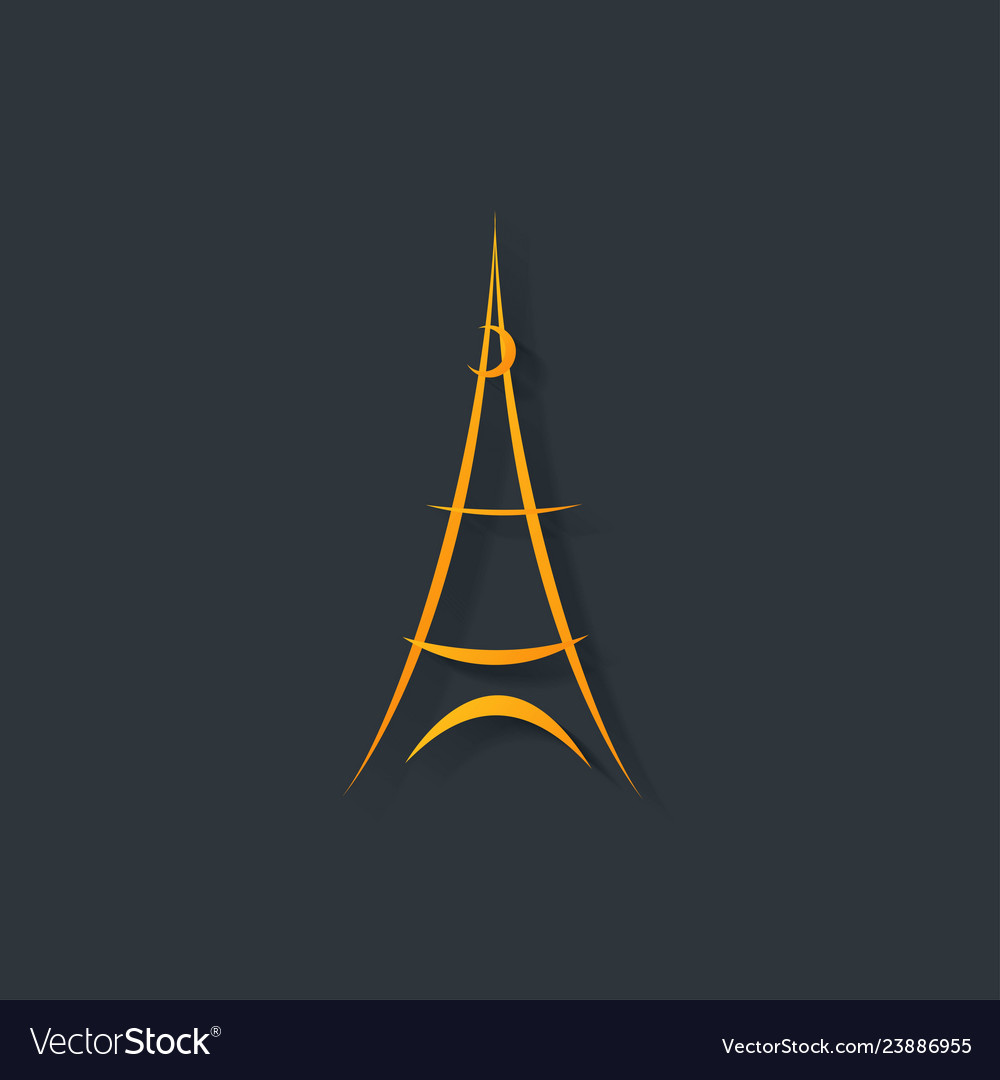 Eiffel tower vector image Eiffel tower