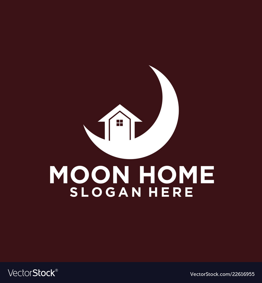 Moon logo design