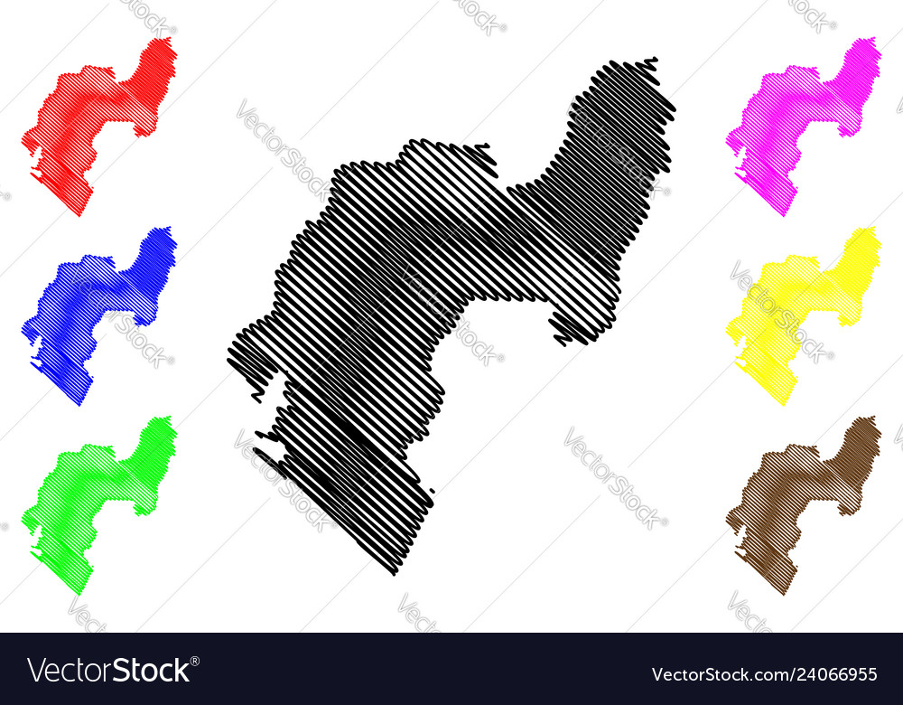 Map Of Ondo State Nigeria Ondo State Map Royalty Free Vector Image - Vectorstock