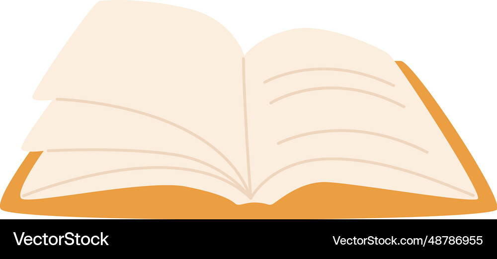 Opened book icon Royalty Free Vector Image - VectorStock