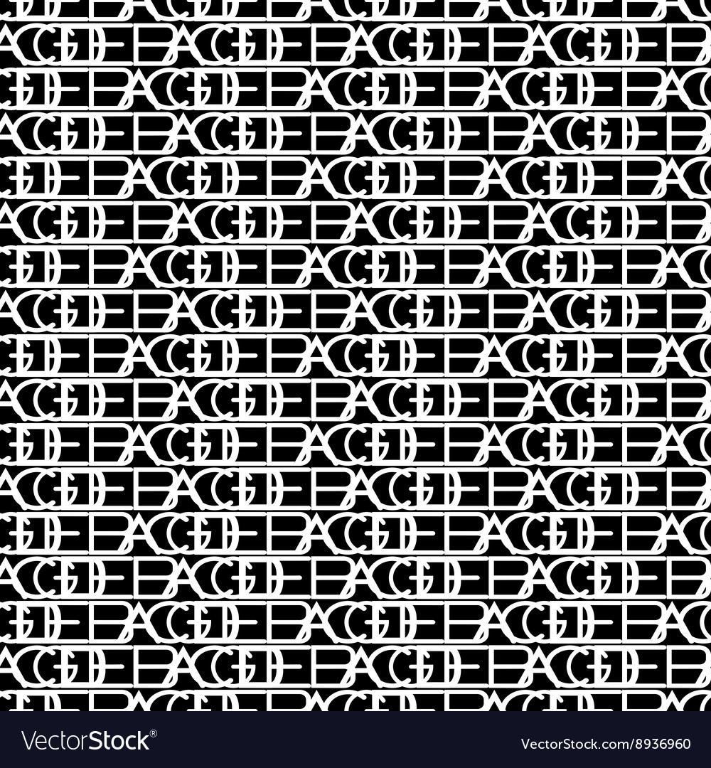 Abstract background with letters