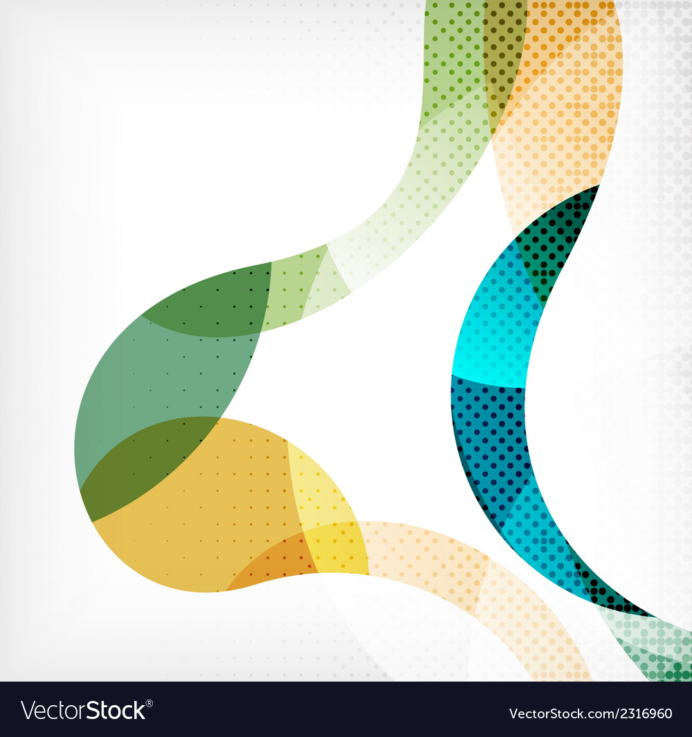 Abstract Swirl Wave Pattern