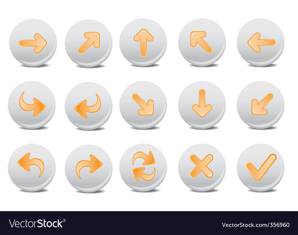 Arrow buttons