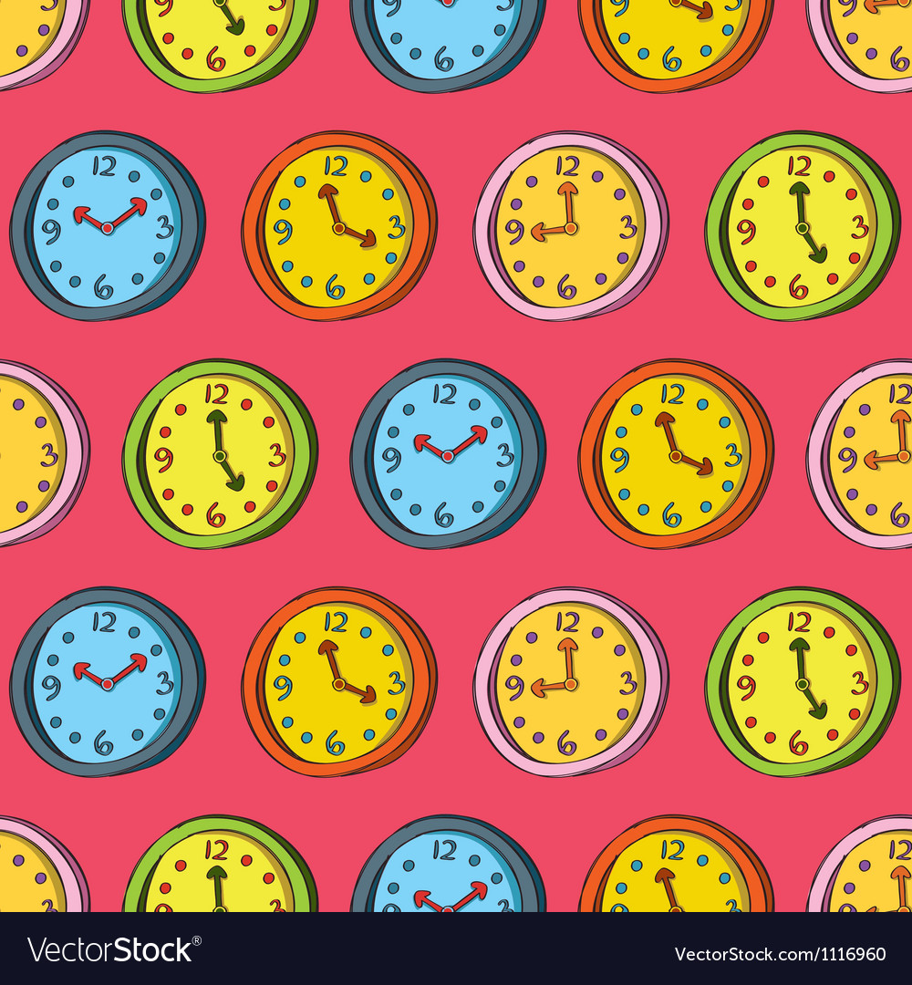 Clock Pattern - Seamless