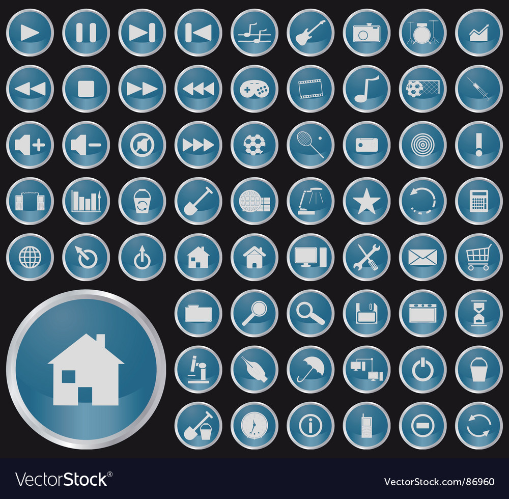 Digital UI Buttons