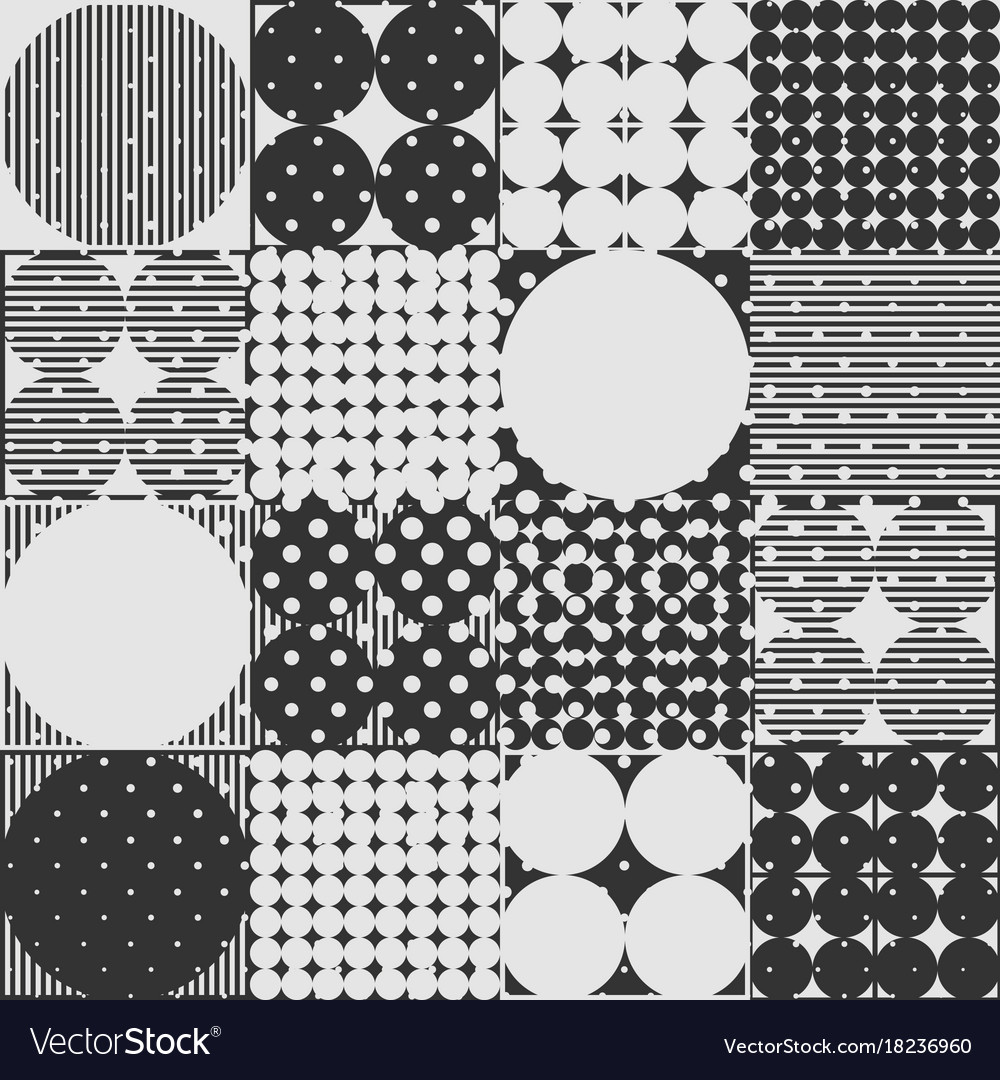 Geometric circle pattern