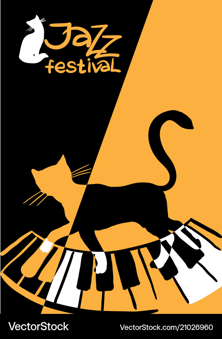 Jazz festival Royalty Free Vector Image - VectorStock