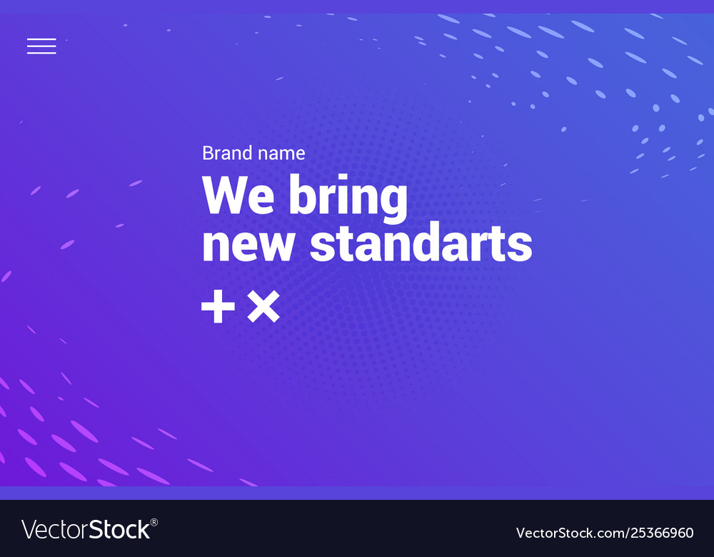 Landing Page Hintergrund Gradienten Design abstrakt