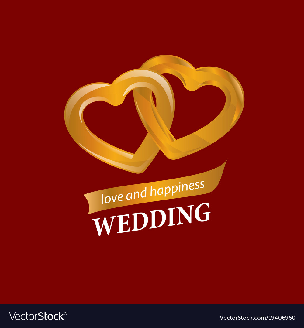 Logo wedding Royalty Free Vector Image - VectorStock