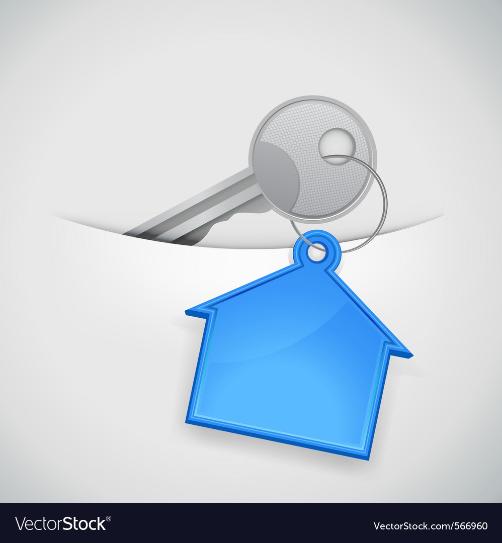 New house keys Royalty Free Vector Image - VectorStock