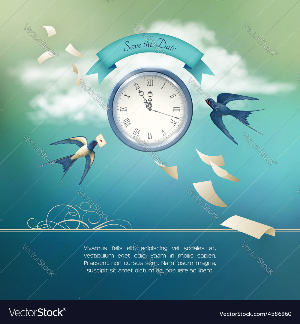 Save the date concept design