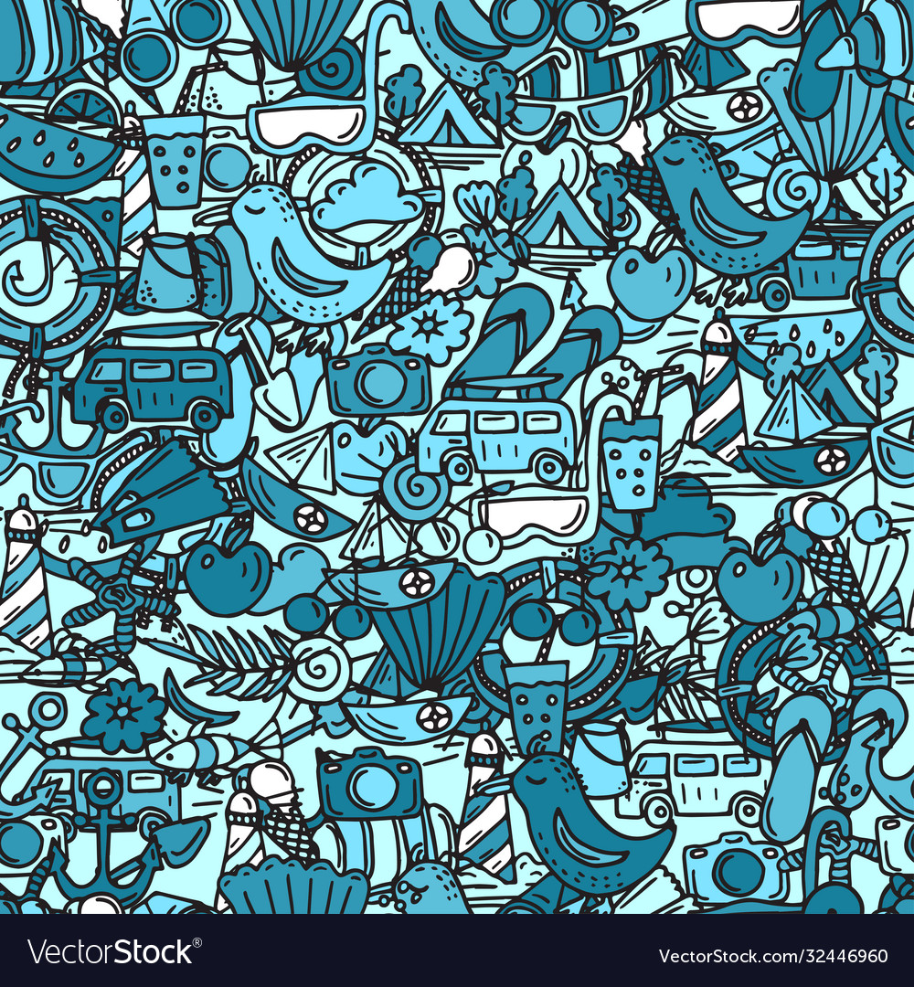 Summer Seashell Pattern