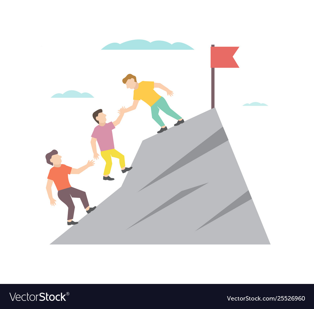 Teamwork for business design Royalty Free Vector Image