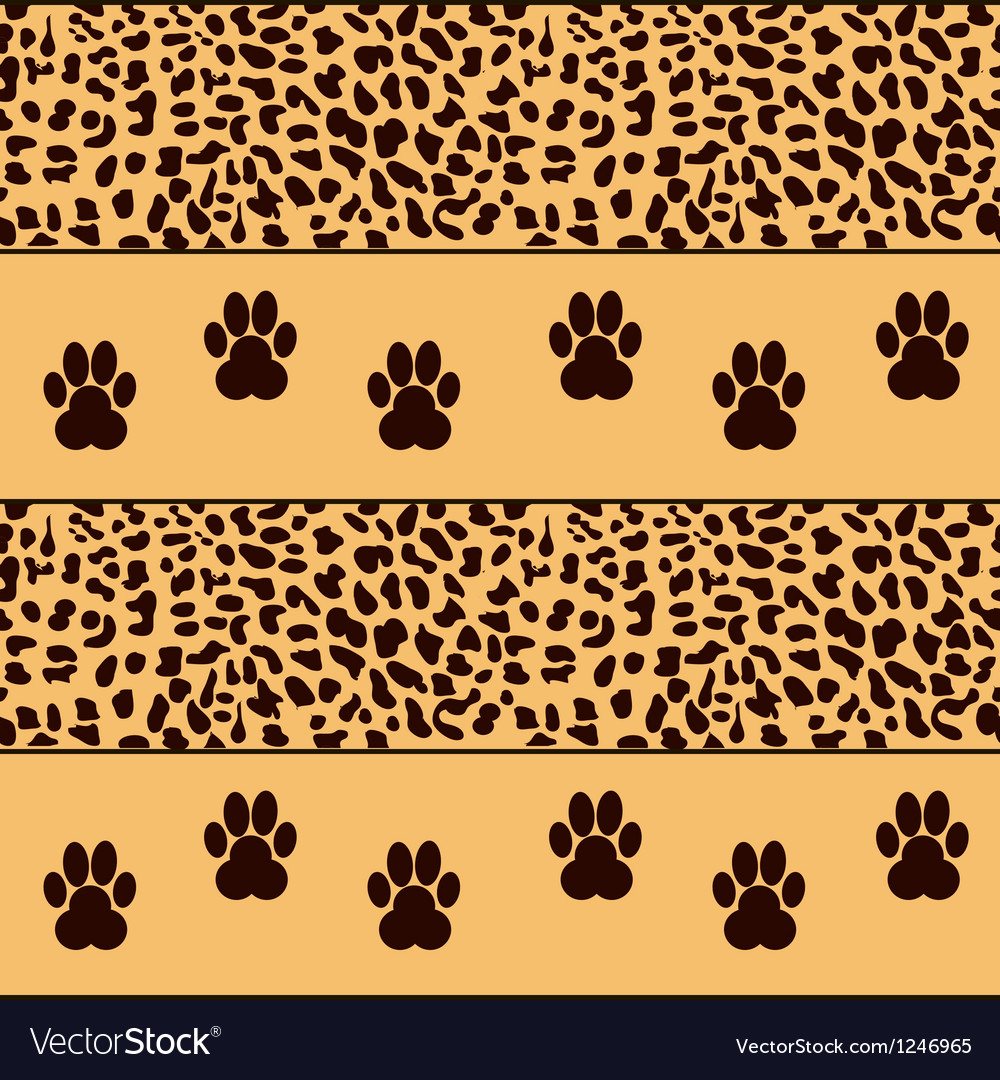 Leopard background with traces