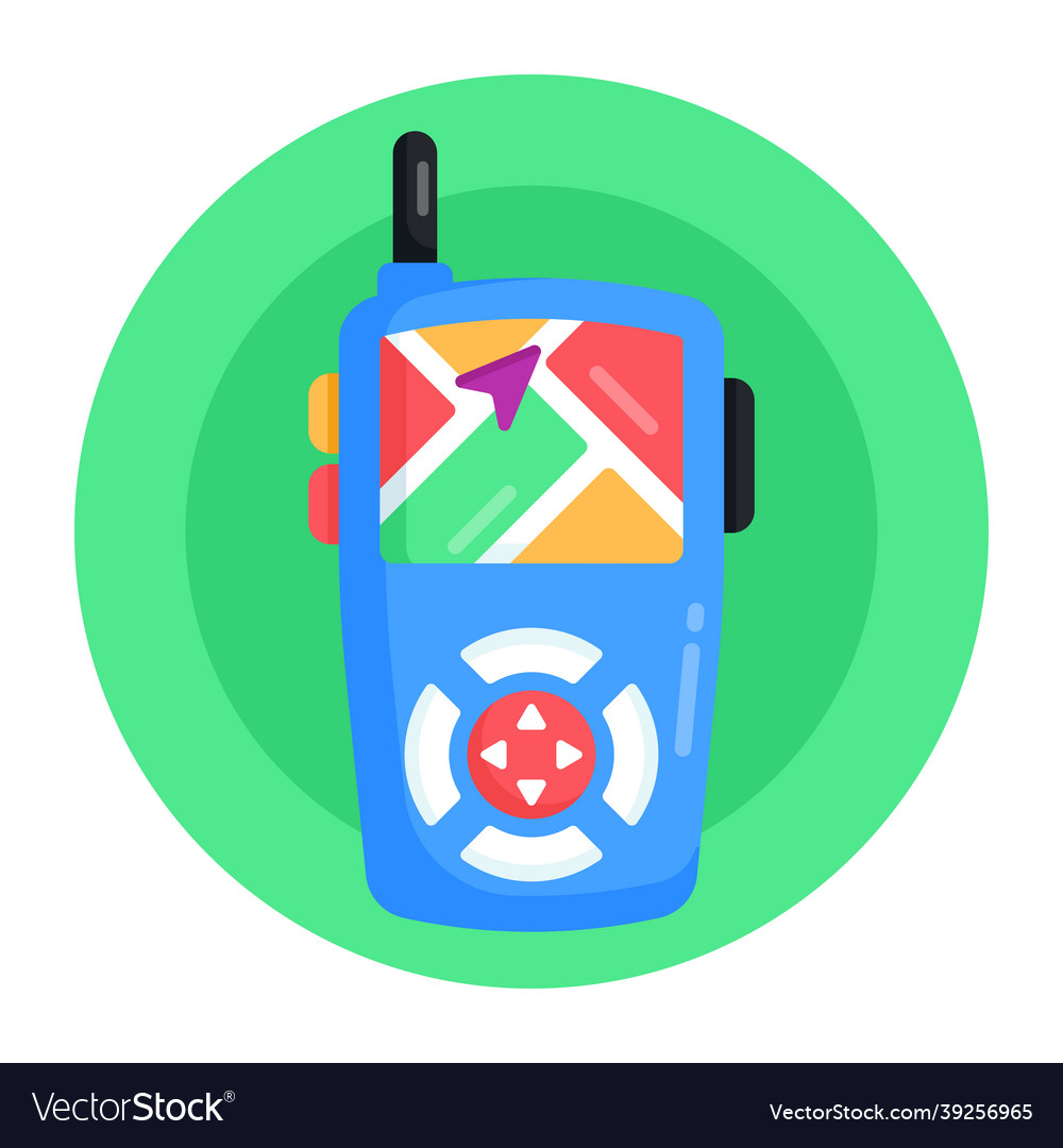 Walkie talkie Royalty Free Vector Image - VectorStock