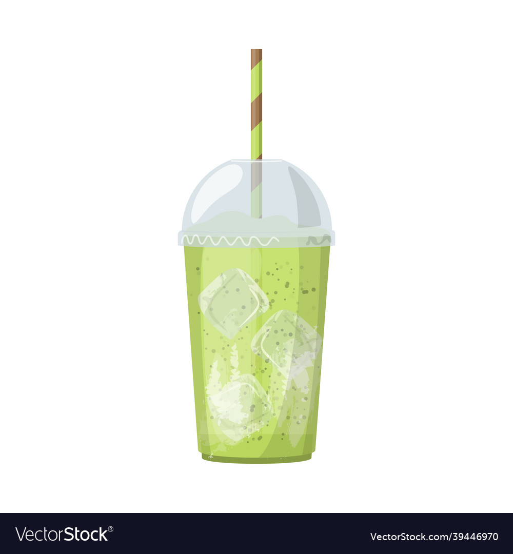 Design of tea and green icon web element