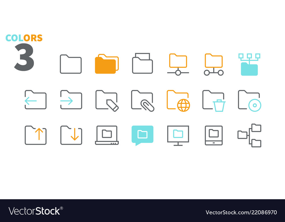 Folder ui pixel perfect well-crafted thin