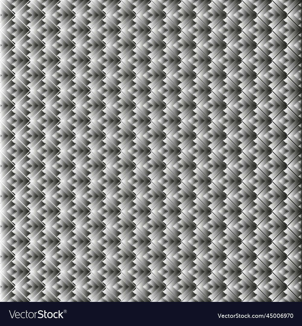 Grid patterns with 3d effect and metal gradient vector image Grid patterns with 3d effect and metal gradient