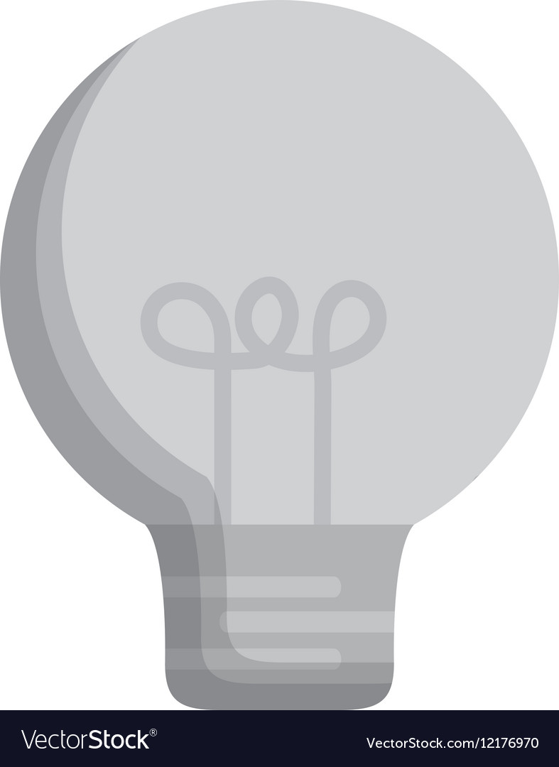Regular lightbulb icon image