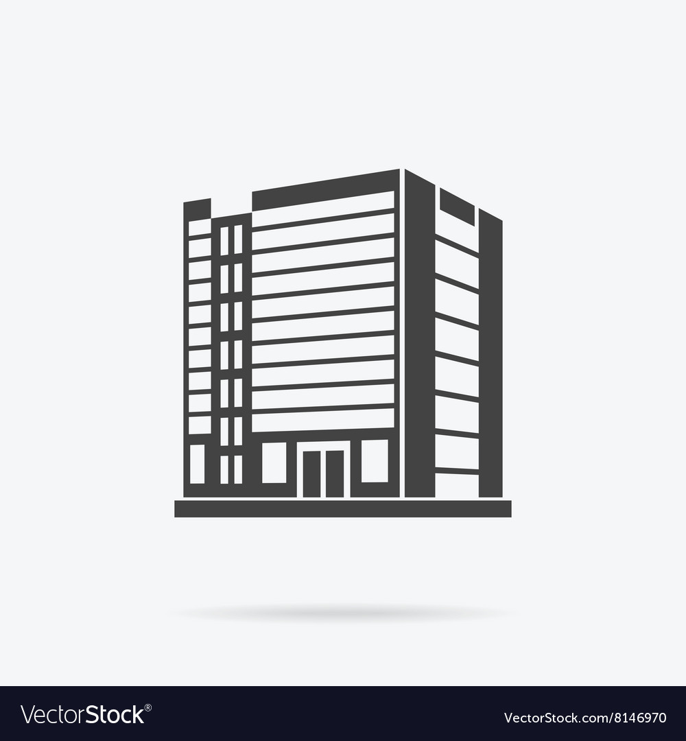 Skyscrapers house building icon