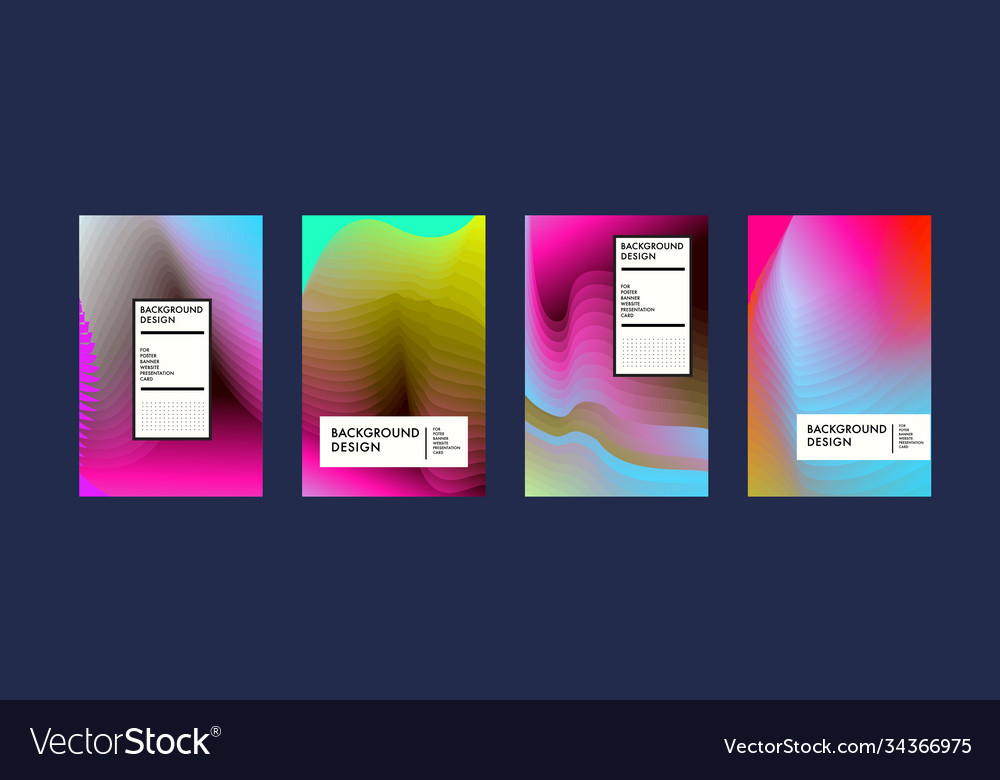Colorful abstract fluid gradient pattern
