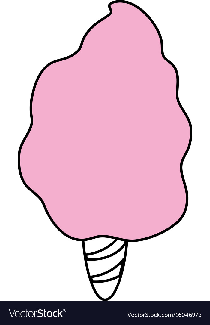 Delicious cotton candy icon image