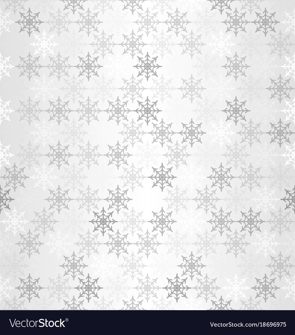 Gradient snowflake pattern seamless winter